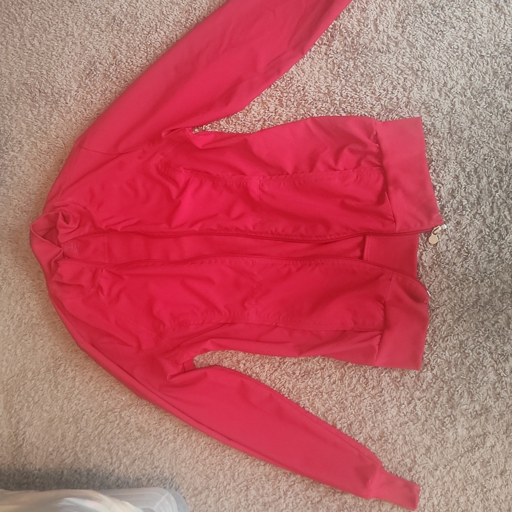 Red nurses jacket